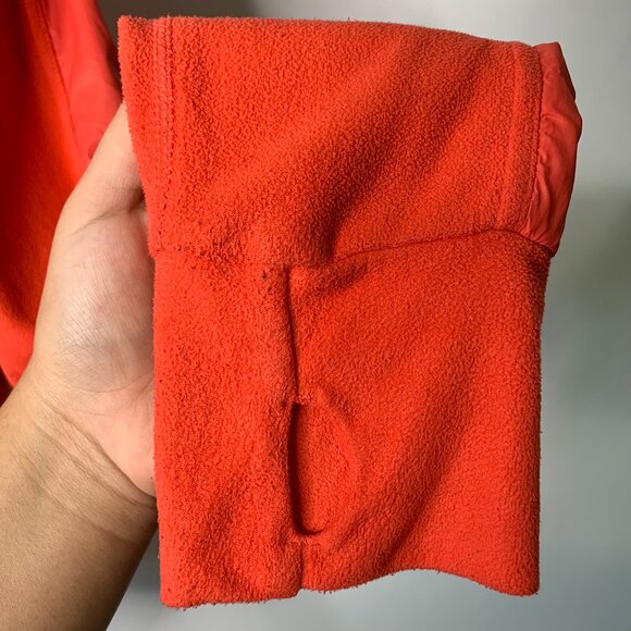 Musto Women's Orange 1/2 Zip Up Long Sleeve Pullover Fleece Size 8 - Picture 5 of 13